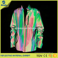 Reflective Casual Running Jacket With Reflective Spandex Fabric